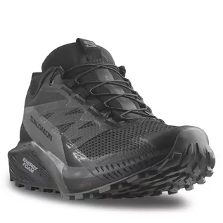 Buty sportowe damskie - Buty Salomon Sense Ride 5 Gore-Tex L47147600 Black/Magnet/Black - grafika 1