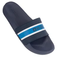 Klapki i japonki damskie - Klapki Damskie Big Star Granatowe JJ274649 37 Granatowy - miniaturka - grafika 1