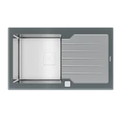 Zlewozmywaki - Zlewozmywak Teka DIAMOND RS15 1B 1D 86 ST 115100021 - miniaturka - grafika 1