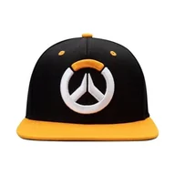 Czapki i chusty sportowe męskie - Overwatch, Snapback - Logo, Czarno-Pomarańczowy - miniaturka - grafika 1