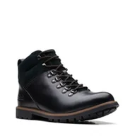 Botki męskie - Clarks Westcombe Hi Waterproof [black warmlined leather] - rozmiar 41.5 - miniaturka - grafika 1