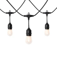 Lampy ogrodowe - QAZQA Buiten lichtslinger 10 m incl. LED 10-lichts solar - Russell - miniaturka - grafika 1