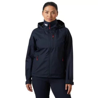 Kurtki damskie - Damska kurtka żeglarska Helly Hansen Crew Hooded Jacket 2.0 navy - M - grafika 1