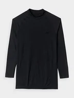 Bielizna sportowa męska - 4F Podkoszulek termiczny w kolorze czarnym - miniaturka - grafika 1