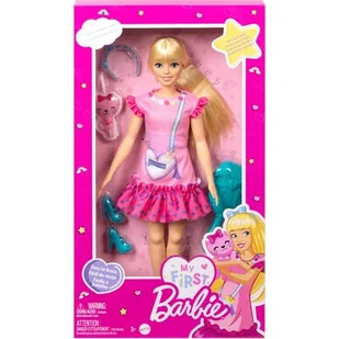 Lalka Barbie Moja pierwsza Barbie Malibu HLL19 - Lalki dla dziewczynek - miniaturka - grafika 1