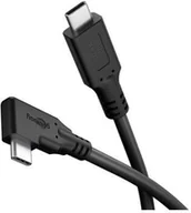 Kable komputerowe i do monitorów - Goobay Kabel USB-C™ 90°, USB4™, 2 m, czarny RB79431 - miniaturka - grafika 1