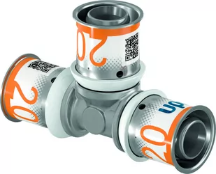 Uponor Uponor s-press plus pres tee 20 mm 1070561 - Akcesoria do armatury i ceramiki - miniaturka - grafika 1