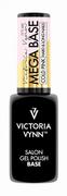 Lakiery hybrydowe - Victoria Vynn MEGA BASE COLD PINK NAILS 8 ml - miniaturka - grafika 1