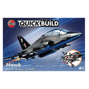 AirFix Model plastikowy QUICK BUILD BAe Hawk + EKSPRESOWA J6003 - Modele do sklejania - miniaturka - grafika 1