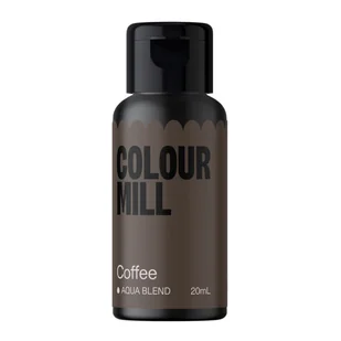 Barwnik spożywczy wodny Colour Mill Coffee - KAWOWY 20ml - Dodatki do ciast w proszku - miniaturka - grafika 1