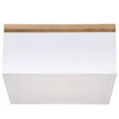 Lampy sufitowe - Britop Plafon LAMPA sufitowa VERTIGA 34521474 kwadratowa OPRAWA skandynawska biała - miniaturka - grafika 1