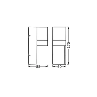 OSRAM Kinkiet zewnętrzny ENDURA CLASSIC ISIDOR - Lampy ogrodowe - miniaturka - grafika 1