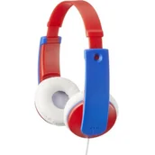Słuchawki - JVC HA-KD7-R-E czerwono-niebieskie - miniaturka - grafika 1