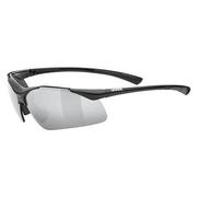 Okulary sportowe - Uvex Sportstyle 223 okulary, czarny, jeden rozmiar 5309822216 - miniaturka - grafika 1