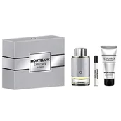 Wody i perfumy damskie - SET MONT BLANC Explorer Platinium EDP spray 100ml + MINIATURA EDP 7,5ml + SHOWER GEL 100ml - miniaturka - grafika 1