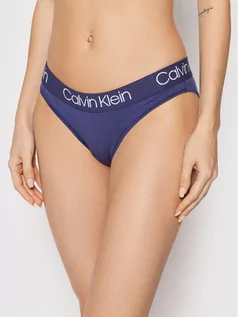 Majtki damskie - Calvin Klein Underwear Figi klasyczne 000QD3752E Granatowy - grafika 1