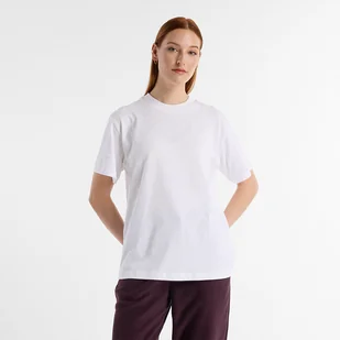 Koszulka damska New Balance WT41501WT  biała - Koszulki i topy damskie - miniaturka - grafika 1