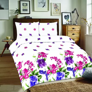 Matex Komplet pościeli flanelowej Flavetta 69A 220x200 mx-220-fla-69a - Pościel - miniaturka - grafika 1
