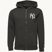 Bluzy męskie - MĘSKA BLUZA Z KAPTUREM NA ROZPIĘCIE MLB ESSENTLS FZ HOODY NEYYAN NEW YORK YANKEES ROZMIAR M - miniaturka - grafika 1