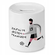 Skarbonki - Skarbonka Dla Kowala na Urodziny na Prezent z Nadrukiem ze Zdjęciem + Opakowanie na prezent (wzór 01) - miniaturka - grafika 1