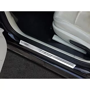 Avisa 2/28073 uniwersalny zestaw ochraniaczy progów na drzwi 'Special Edition' aluminium/srebrny-2-częściowy-54 x 4 cm - Nakładki progowe - miniaturka - grafika 1