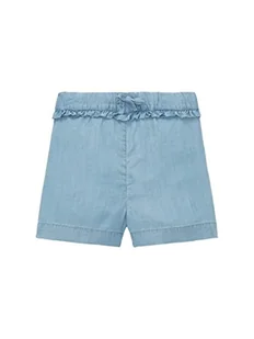 TOM TAILOR Szorty jeansowe dla dziewczynek i dzieci, 10151 - Light Stone Bright Blue Denim, 110 cm - Spodenki damskie - miniaturka - grafika 1