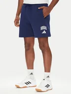 Spodenki męskie - adidas Szorty sportowe Collegiate JM1728 Niebieski Regular Fit - miniaturka - grafika 1