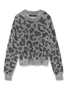 Vero Moda Sweter w kolorze szarym - Swetry damskie - miniaturka - grafika 1