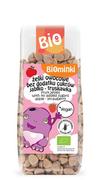 Gumy do żucia, lizaki, dropsy - ŻELKI OWOCOWE BEZ DODATKU CUKRÓW JABŁKO - TRUSKAWKA BIO 150 g - BIOMINKI - miniaturka - grafika 1