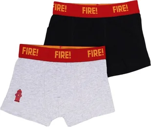 Majtki bokserki chłopięce bawełniane FIRE 2PAK 158-164 YOCLUB - Majtki dla dzieci - miniaturka - grafika 1