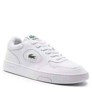 Sneakersy Lacoste Lineset 746SMA0045 Wht/Burg 21G - Półbuty męskie - miniaturka - grafika 1