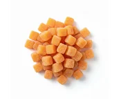 Inne przekąski suche - Kantalupa kostka suszona 1 kg - miniaturka - grafika 1