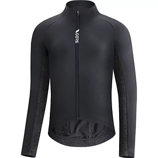 Bluzy na rower - Gore wear WEAR C5 Termiczna bluza Mężczyźni, black/terra grey M 2020 Koszulki z długim rękawem 100641990R04 - grafika 1