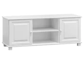 Szafki RTV - Stolik RTV sosnowy nr1 s156 biały - miniaturka - grafika 1