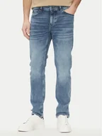 Spodnie męskie - BOSS Jeansy H-Delaware 50538533 Niebieski Slim Fit - miniaturka - grafika 1