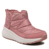 Botki damskie - Botki Skechers Puffiez 117260/ROS Różowy - miniaturka - grafika 1
