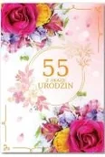 Kartki okolicznościowe i zaproszenia - kartka okolicznościowa urodziny 55 - miniaturka - grafika 1