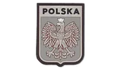 Odzież taktyczna i umundurowanie - 101 Inc. - Naszywka 3D - Polska herb - Szary - 444130-7056 - miniaturka - grafika 1