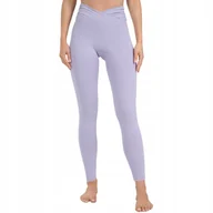 Legginsy - Legginsy damskie 4F FNK F369 jasny fiolet 4FWAW25TFTIF369 34S S - miniaturka - grafika 1