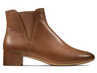 Botki damskie - Botki Clarks Orabella Ruby brązowe skórzane 38 - miniaturka - grafika 1