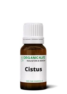 Olejek eteryczny z CZYSTKA organiczny - Organic4life - 2 ml - Aromaterapia - miniaturka - grafika 1