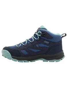 Jack Wolfskin Unisex Vojo Tour Texapore Mid K buty trekkingowe dla dzieci, niebieski (Night Blue), 28 EU - Buty dla chłopców - miniaturka - grafika 1