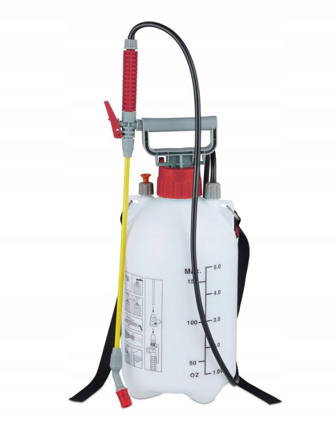 Relaxdays ręczny opryskiwacz ciśnieniowy 5 l