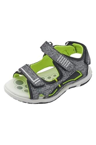 Chicco Sandały z potrójnym rzepem, 22 EU, kolor czarny, 22 EU