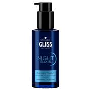 Maski do włosów - Gliss Night Elixir Aqua Revive 100 ml - miniaturka - grafika 1