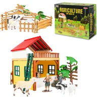 Klocki - COIL Zestaw figurki farma zwierząt dla dzieci zabawka duże gospodarstwo 50 elementów - miniaturka - grafika 1