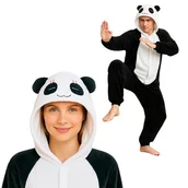 Stroje karnawałowe - Piżama Onesie Kigurumi Kostium Przebranie Panda S: 145-155cm - miniaturka - grafika 1