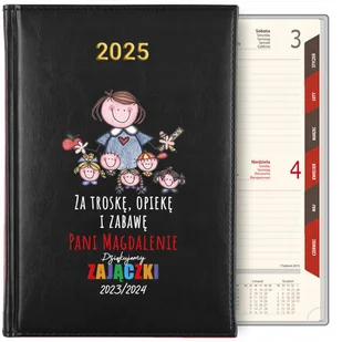 KALENDARZ DZIENNY A5 2025 PREZENT DLA PRZEDSZKOLANKI ZAKOŃCZENIE ROKU IMIĘ - Notesy i bloczki - miniaturka - grafika 1