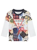 Bluzki damskie - Guess Bluzka N5YI09 K8HM4 Kolorowy Regular Fit - miniaturka - grafika 1