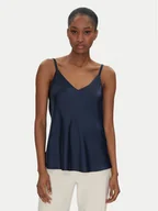 Koszulki i topy damskie - Rinascimento Top CFC0122601003 Granatowy Regular Fit - miniaturka - grafika 1